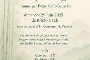 Stage de Qi Gong 30-06-25 Stage de Qi Gong 30-06-25