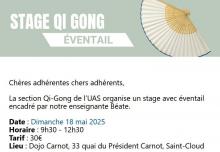 Stage d'éventail du Taiji (Taiji Shan)